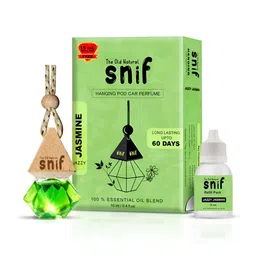 The Old Natural Snif Diamond Hanging Car Air Freshener With Refill Pack-1
