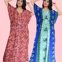 PR PINK ROYAL Printed Maxi Nightdress-picture-16