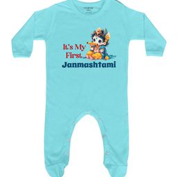 FFLIRTYGO Infants Janmashtami Printed Cotton Sleepsuit-image-53