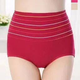 SHREE GANESH FASHION Pack Of 3 High-Rise Hipster Briefs 2076 CR-MR-PK 003 M-image-43
