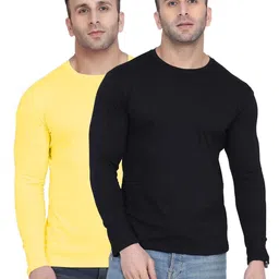 Kroptee Men Multi Cotton Tshirts-picture-40