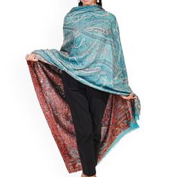 PASHMAL INDIA PRIVATE LIMITED Women Paisley Printed Shawl-image-58