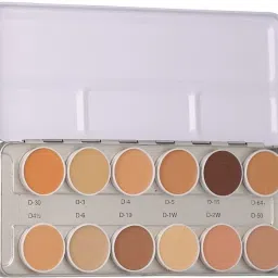 Pro Ultra HD Base 12 in 1 Concealer Lightweight Multi-Purpose Foundation Palette Concealer-11