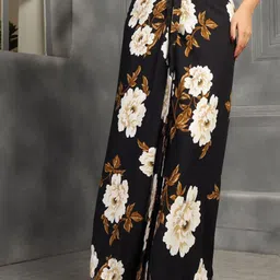 BODYFIGURE Floral Printed Wrap Maxi Skirt-image-91
