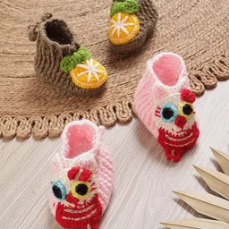 CHUTPUT Unisex Kids Pure Wool Booties-picture-46