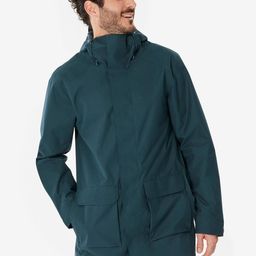 Quechua By DecathlonMens Hiking Long Jacket, NH500 - Green-image-38