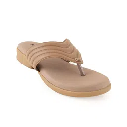 Mast & Harbour Women Woven Design T-Strap Flats-picture-47