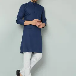 LEMONX Men Regular Kurta with Pyjamas-21