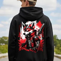 BENNY BROOKS Men Printed Hooded Sweatshirt-picture-2
