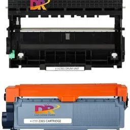 DR CARTRIDGE POINT 02-8-TN 2365 + DR 2365 Black Ink Cartridge-image-70