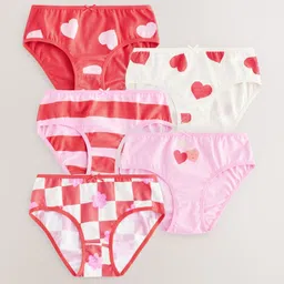 NEXT Girls Pack Of 5 Printed Hipsters-picture-40