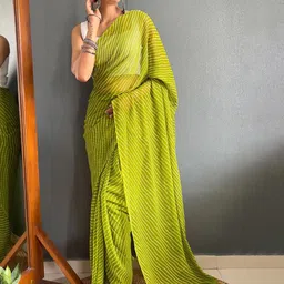 Sidhidata Bandhani Pure Georgette Ready to Wear Bandhani Saree-image-94