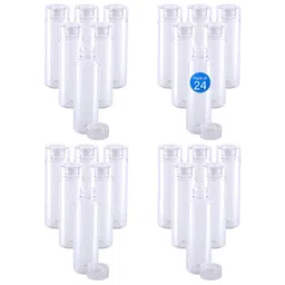 Aura Transparent 24 Piece Plastic Solid Water Bottle-1000ML-image-33