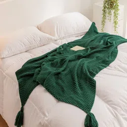 JC HOME Green AC Room Single Bed Blanket-image-41