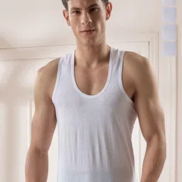 CAVENDERS Pack Of 5 Pure Cotton Ultra Comfortable Basic Vests C47=-SWIFT---5- ---85-19