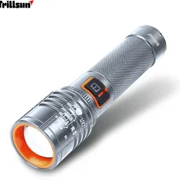 200W Telescopic Zoom Flashlight torch Adjustable 5 Modes Rechargeable Torch-15