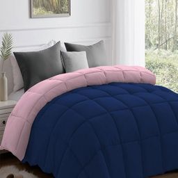 CHICERY Multicoloured Heavy Winter 210 GSM Double Bed Comforter-image-33