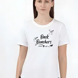 KAIDO Typography Printed Cotton Round Neck T-shirt-picture-20
