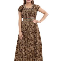 Inner Beats Women Cotton Blend Nightdress-picture-29