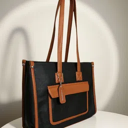 Mast & Harbour PU Structured Shoulder Bag image 3