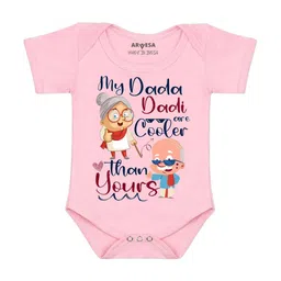 Arvesa My Dada Dadi is Cooler Printed Bodusuit-picture-7