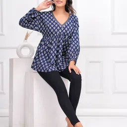 Nayo Women V-Neck Printed Tunic-picture-44