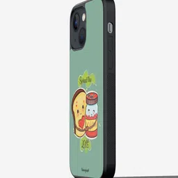 macmerise Cartoon Characters Printed iPhone 13 Back Case Mobile Accessories-0