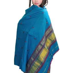 Exotic India Women Embroidered Shawl-30