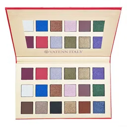 VATENN ITALY 18 Color Intense Pigmentation Eyeshadow Palette - 30 g - Kiss Me - 1414-47