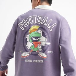 HIGHLANDER Men Printed Oversized Drop Shoulder Sweatshirt-image-22