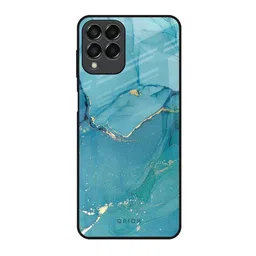 QRIOH Abstract Printed Samsung Galaxy M33 5G Back Case Mobile Accessories-18
