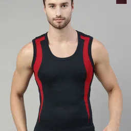 Dixcy Scott Originals Pack Of 2 Colourblocked Round Neck Gym Vests DSO-BOLD GYM VEST (B 11-image-48