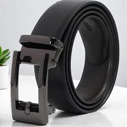 CRUSSET Men Textured PU Formal Belt-image-41