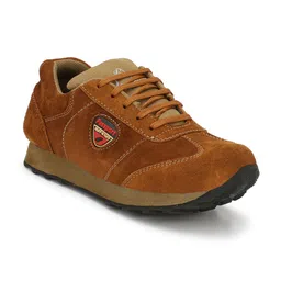 RANZAG Men Leather Walking Non-Marking Shoes-picture-33