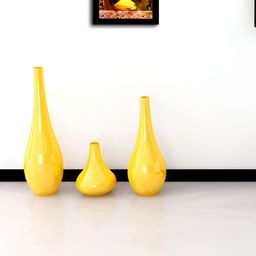 Chaque Decor Yellow & Brown Floral & Botanical Wooden Wall Art-image-30