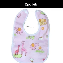 New Born Water Resistant-Premium Super Soft Cotton Daily Use bibs (2)-image-18