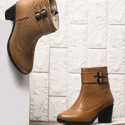 Try Me Women Block-Heeled Regular Boots-picture-13