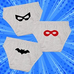 NUSYL Boys Pack Of 3 Printed Mid Rise Basic Briefs - NUBCBRFPO3.0168-image-52
