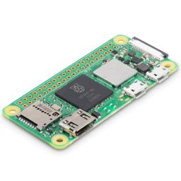 RASPBERRY PI ZERO 2W WITH ALUMINIUM HEATSINK AND 20X2 HEADER image 2