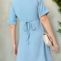 DressBerry Minimalist Magic Shirt Mini Dress-image-16