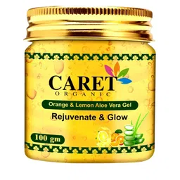 CARET ORGANIC Aloevera, Neem Shampoo & Haldi Chandan Face Pack & Orange, Lemon Face Pack image 2