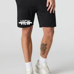 FABSTIEVE Men View Different Printed Regular Fit Low-Rise Cotton Shorts-image-80