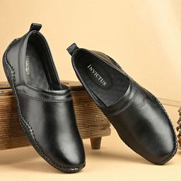 INVICTUS Men Leather Formal Loafers-picture-33