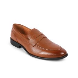 Tresmode Men Leather Driving Shoes-image-61