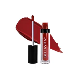 Bella Vita Organic Kiss-Proof Ultra Matte 18hr Stay Liquid Lipstick 4.5ml - Scarlet Red 10-37