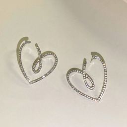 Krelin Heart Shaped Studs Earrings-image-98