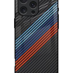 QRIOH Geometric Printed iPhone 16 Pro Max Back Case Mobile Accessories-13