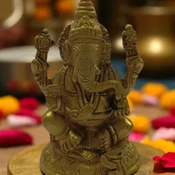 DULI Gold-Toned Religious Idol Showpiece-picture-18