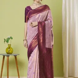 HI FI NX Silk Blend Designer Banarasi Saree-picture-37