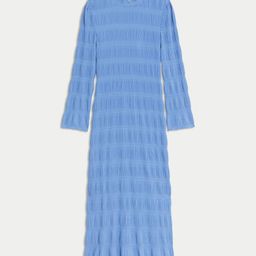 Marks & Spencer Women Self Design A-Line Midi Dress-27